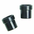 Speedfx ADAPTER FITTING Tube Sleeve 8AN Anodized Black Set Of 2 560819BK